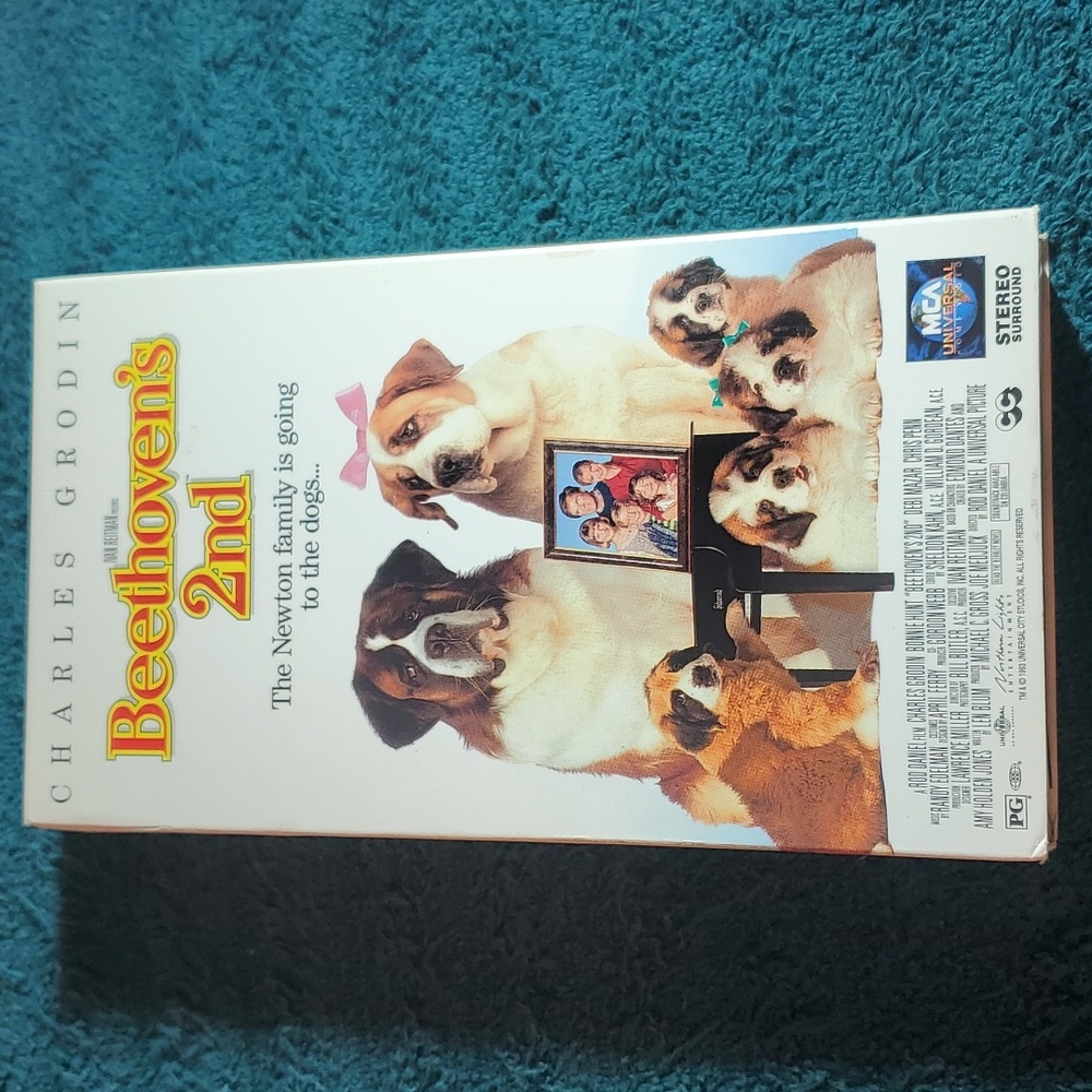 Beethovens 2nd vhs tape movie